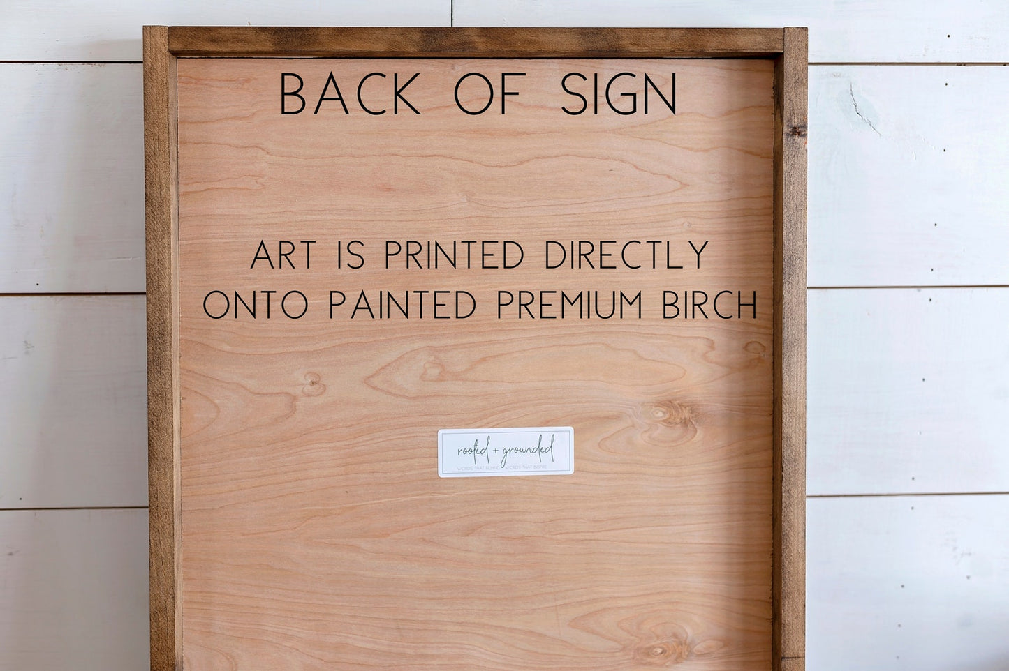 (a bunch of birches) framed reproduction