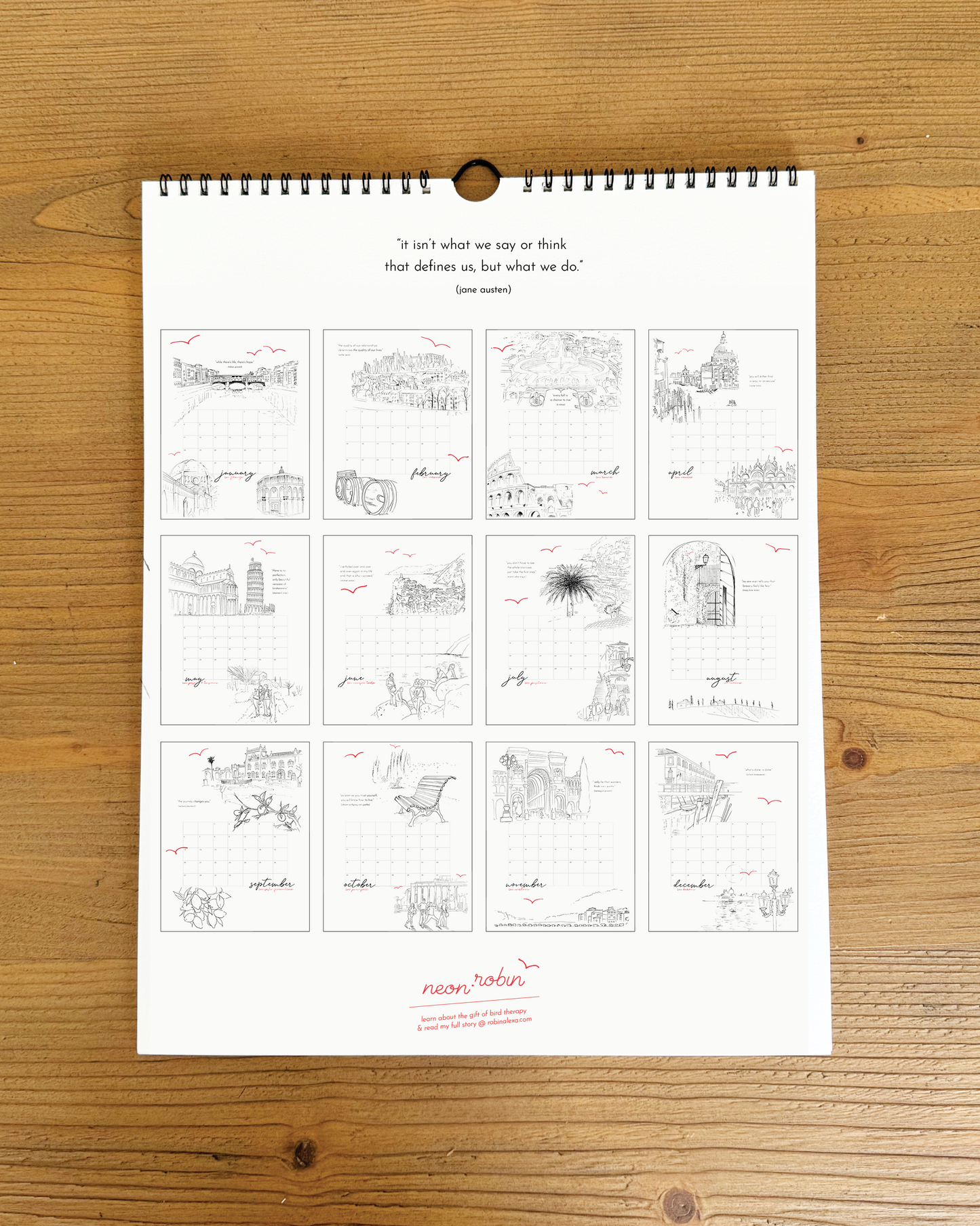 2026 abroad calendar