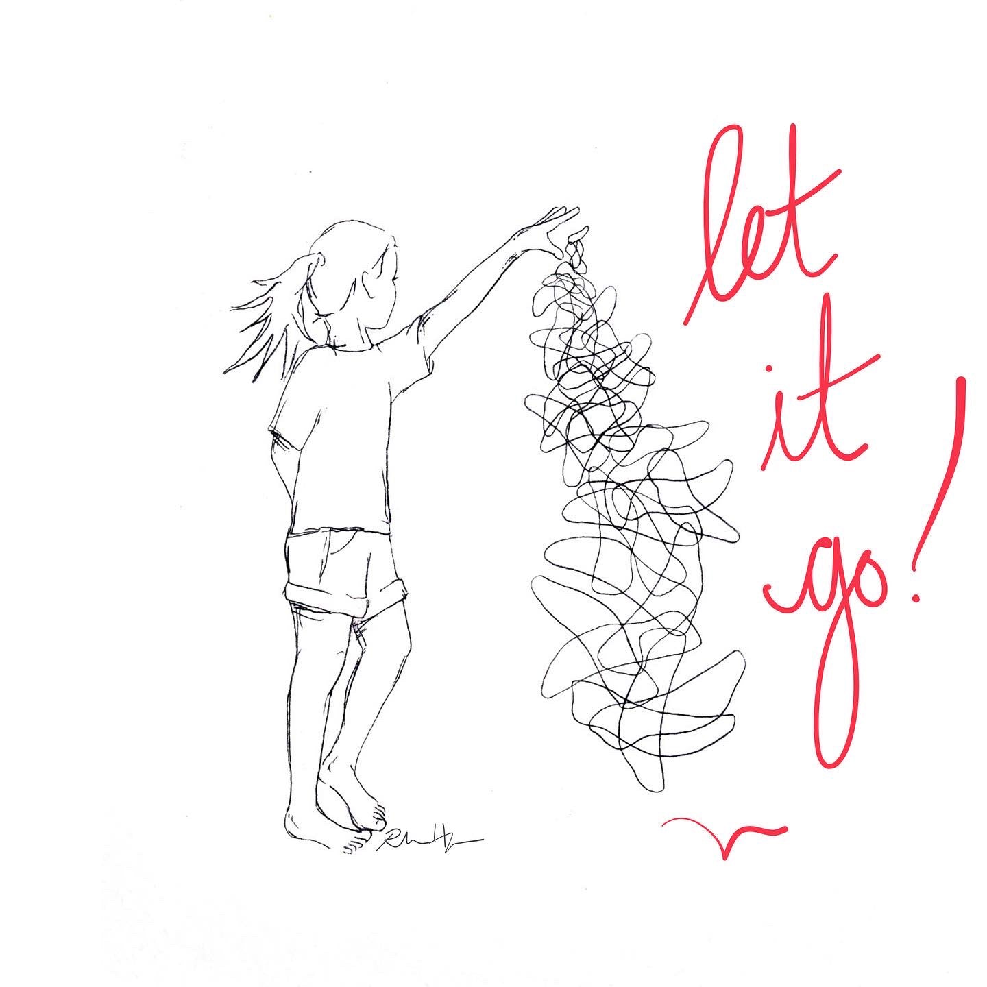 (let it go) matted print